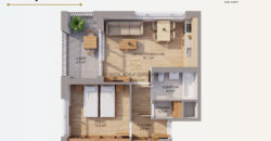 Prodej nového bytu 2+kk/B, 54,2 m², DV, Praha 5 – Hlubočepy, novostavba