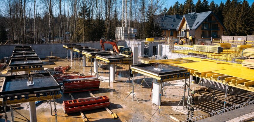 Prodej horského apartmánu 3+kk/Lodžie, 171 m², Harrachov, parkovací stání + předzahrádka, novostavba