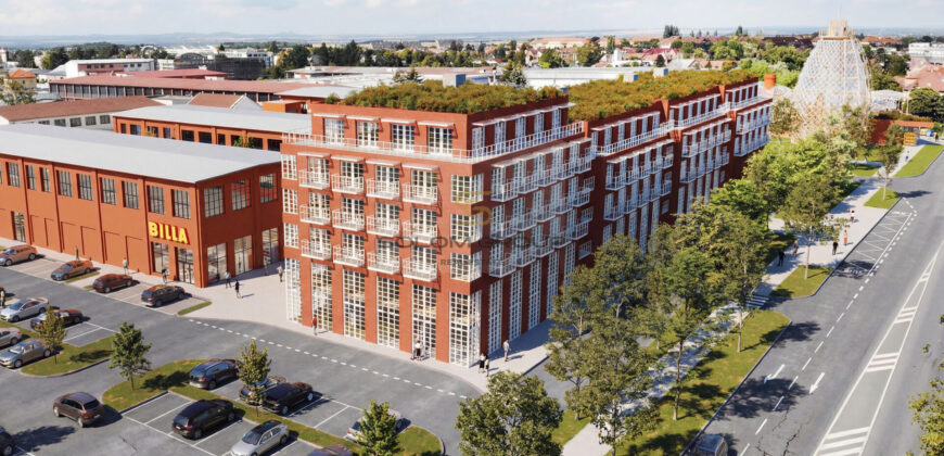 Prodej bytu 1+kk/B, 30 m², DV, GS, Praha – Kbely, novostavba