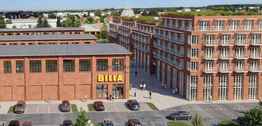 Prodej bytu 1+kk/B, 30 m², DV, GS, Praha – Kbely, novostavba