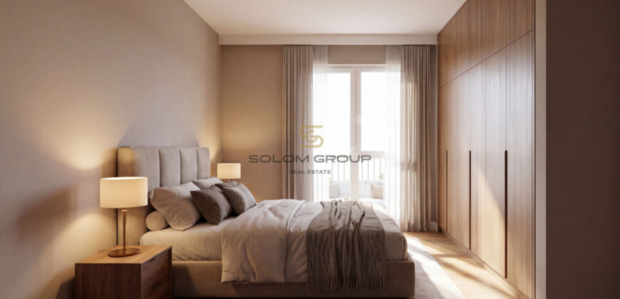 Prodej bytu 2+kk/B, 46 m², OV, GS, Harfa Park – Praha 9, Vysočany, novostavba