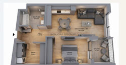 Pronájem bytu 2+kk, 61 m2, GS, Staropramenná, Praha 5 – Smíchov, novostavba