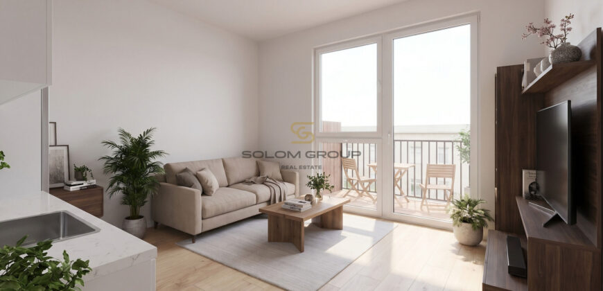 Prodej bytu 1+kk/B, 30 m², DV, GS, Praha – Kbely, novostavba