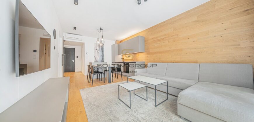 Pronájem bytu 2+kk, 61 m2, GS, Staropramenná, Praha 5 – Smíchov, novostavba