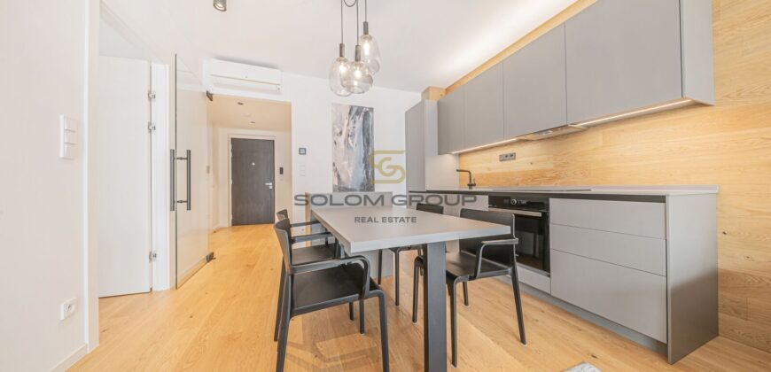 Pronájem bytu 2+kk, 61 m2, GS, Staropramenná, Praha 5 – Smíchov, novostavba