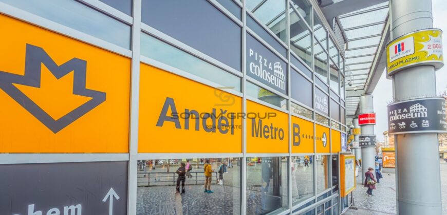 Pronájem bytu 2+kk, 61 m2, GS, Staropramenná, Praha 5 – Smíchov, novostavba