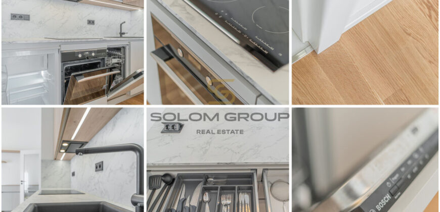 Pronájem 1kk, 30 m2, Praha 5 – Smíchov, Grafická, novostavba, zařízeno