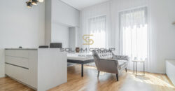 Pronájem 1kk, 30 m2, Praha 5 – Smíchov, Grafická, novostavba, zařízeno