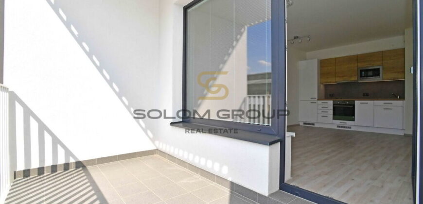 Pronájem bytu 2+kk/Lodžie, 63 m², parkovací stání, komora v bytě, Vysočany, novostavba