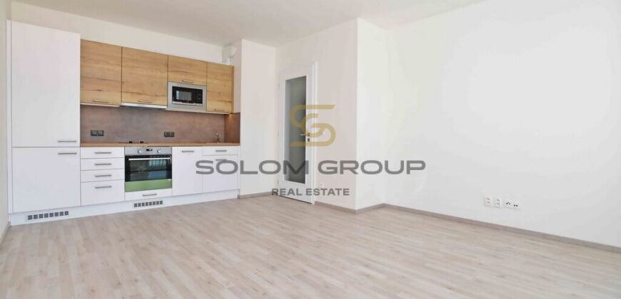 Pronájem bytu 2+kk/Lodžie, 63 m², parkovací stání, komora v bytě, Vysočany, novostavba