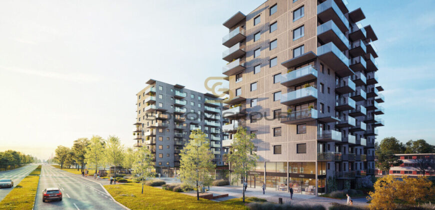 Prodej NOVÉHO bytu 2+kk/Balkon, 59,5 m², komora v bytě, Rezidence Nad Krocínkou, DV, novostavba